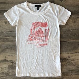 J. Crew Venice embroidered tee